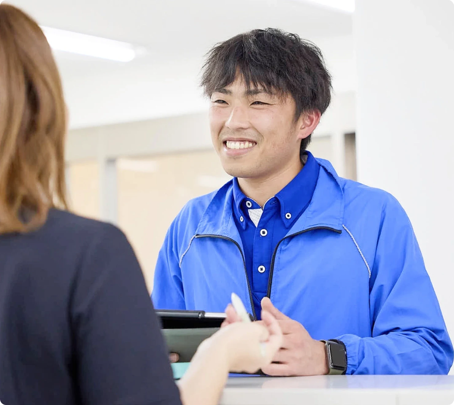 首都圏環境美化センターの採用サイトで紹介されるスタッフ